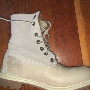 FURRY TIMBERLAND BOOTS